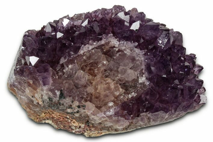 Dark Purple Amethyst Cluster - Alaçam Mine, Türkiye #347616